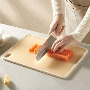 菜板家用抗菌防霉砧板双面切菜案板加厚塑料水果辅食粘板占板日式