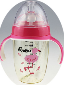 波比兔奶瓶ppsu宽口径240ML广口径PPSU奶瓶300ML奶瓶送原装水杯头