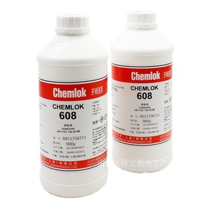 洛德 开姆洛克 chemlok 608硅橡胶与金属胶粘剂热硫化胶水  900g