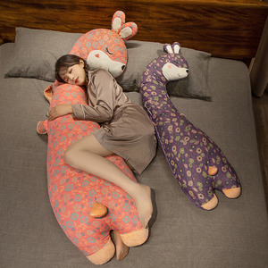 兔子长条睡觉抱着床上女生兔兔毛绒玩具抱枕侧睡玩偶公仔玩偶娃娃