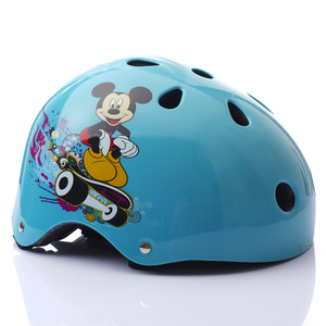 星斯顿儿童轮滑头盔滑冰防护安全帽平衡车自行车女3-6岁滑板头盔
