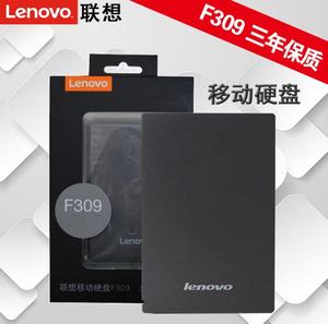 LENOVO联想F309 1T移动硬盘usb3.0高速2TB大容量笔记本台式一体机多系统兼容商务办公苹果电脑外接存储硬盘