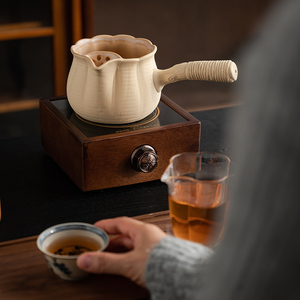 围炉煮茶家用云南罐罐奶茶奶煮茶器陶壶烤奶茶罐煮药炖药茶壶户外