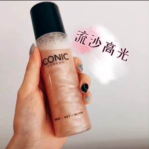 现货 Iconic London 液体高光闪粉喷雾120ml 定妆面部身体流沙ins