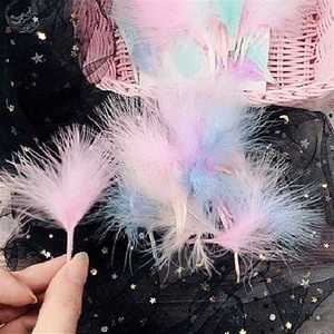 气球波波球的配件彩色羽毛100根一包灯条婚庆装饰量大包邮