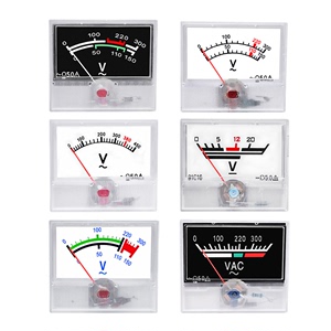 指针式交流直流电压表头机械式刻度表91L18 220v 91C18 12v24v50V