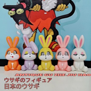 日本正版藤田兔子昭和玩具手办公仔摆件人偶模型SO-TA扭蛋