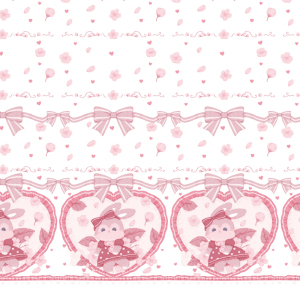 【兔小姐的春游日记】棉花娃娃BJD娃衣布Lolita布料定位柄图