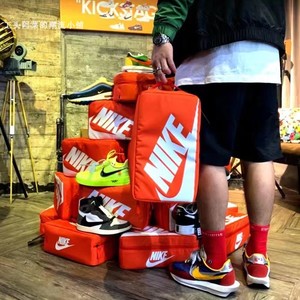 阿菜 Nike Shoe Box Bag 耐克大LOGO 鞋袋 健身手提包 BA6149-810