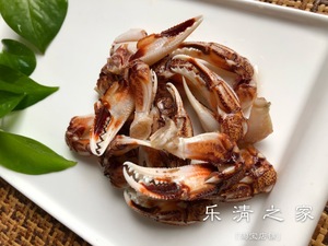 【蟹钳】温州海鲜即食呛蟹脚螃蟹腿醉蟹钳子蟹脚生500克 乐清之家