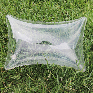 透明创意充气抱枕长条方形空气枕芯填冲气囊便携折叠婚庆礼品定制