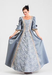 万圣节cos欧洲复古宫廷服童话主题服装欧洲公主礼服皇室贵族大码