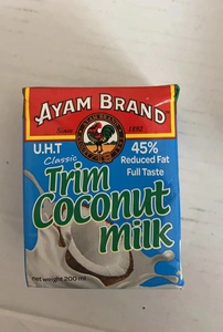 马来西亚雄鸡椰浆烘焙原料椰奶原装YAMBRANDCOCONUTMILK 南洋正品