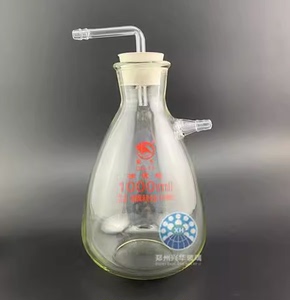 实验室玻璃缓冲瓶抽滤装置安全瓶减压瓶防倒吸回流截流瓶现货包邮