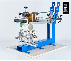 曲面圆柱打标机化妆品瓶子广告杯设备圆面杯子圆形丝网印刷机