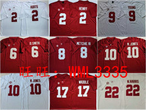 Alabama Crimson Tide Harris Jersey  阿拉巴马红潮橄榄球衣服