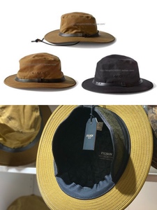 代购 Filson 帽子 60015  60035  油蜡防水布漁夫帽60016加厚羊毛