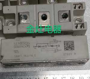 美国西门康进口拆机SKKT162/16焊机鱼船机可控硅模块162A1600V