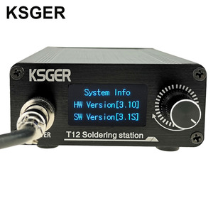 KSGER 俄语STM32 OLED焊台V3.1S手机维修T12烙铁头焊接自动休眠