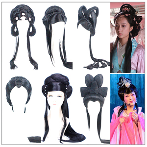 古装造型女假发套唐朝飞天皇后贵妃舞台演出表演cos整顶发套头套