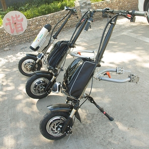 拆卸方便运动轮椅改装牵引头驱动头连接器电动车头残疾人链接架