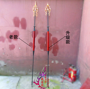 藏传佛堂用品 新款法杖禅杖锡杖方丈法器供品圣物176cm