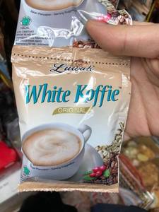 印尼 麝香猫屎3合1白咖啡 Luwak White Koffie original10小包