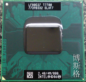 T7700 笔记本CPU 正式版 T7500 T7800 T7100 T8100 T7300
