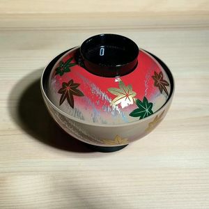 器演日本漆器小吸物碗味增汤碗怀石割烹料亭料理餐具OMAKASE器皿