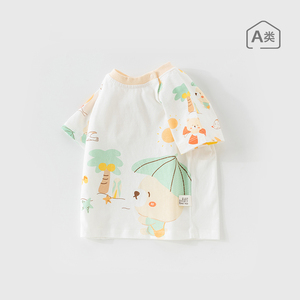 男童短袖T恤夏装童装宝宝小童儿童1岁3新款上衣夏季衣服婴儿半袖