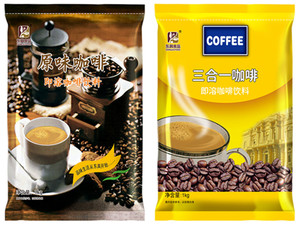 东具咖啡1kg大袋装三合一咖啡粉奶茶店专用咖啡粉咖啡机商用