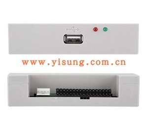 YISUNG原装正品1.44MB软驱转USB普通版 FLOPPY转USB FDD-UDD U144