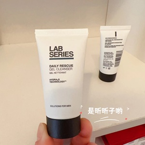 lab series朗仕氨基酸洗面奶保湿焕能洁面啫喱30ml小样男士专用