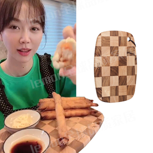 姜妍同款泰国LCLIVING相思木菜板宝宝辅食案板实木砧板防霉切菜板