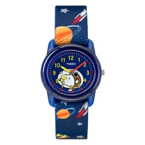 包拼邮日本代购 Timex天美时史努比太空儿童手表小学生伸缩式腕表