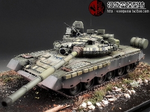 【相武爱模型坊】俄罗斯【T80BV】主战坦克【模型代工成品】