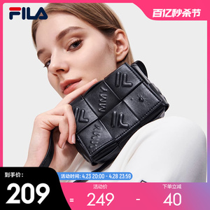 FILA x MIHARA斐乐女子斜挎包2023春季新款简约时尚单肩包手机包