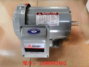 供应原装三菱交流电机SF-JR  1HP 4P 3相220/380V 0.75KW 马达