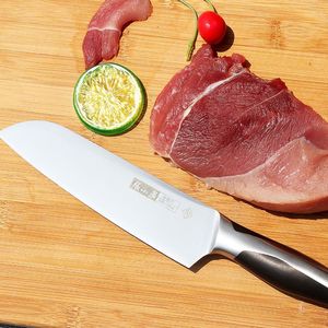 张小泉菜刀威罡不锈钢家用小厨刀多用5铬钼钒钢切水果蔬菜切片刀
