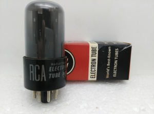 全新美国RCA 6SL7/6N9P/5691/CV1985/ECC35电子管 精品喷碳