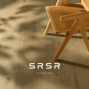 SRSR｜苏色全桦多层实木复合地板沙滩色2.2米大板橡木厚木皮地暖
