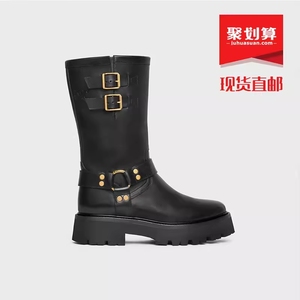 Celine BULKY 瑟琳正品代购2023秋冬新款LISA同款女鞋短靴马丁靴