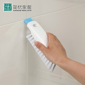 日本AISEN瓷砖刷浴室清洁刷墙角去污刷多功能浴缸刷地板缝隙刷子