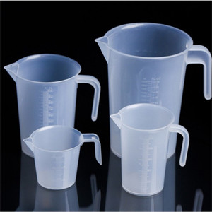 量杯烘培塑料透明家用食品级带刻度杯烧杯量筒加厚小厨房奶茶杯子