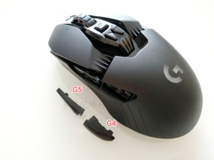 罗技G900G903鼠标侧健滚轮小板按键板微动板双击维修后盖数据线