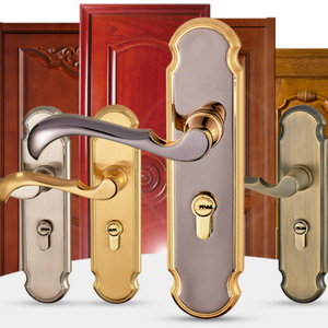 固特防盗门锁欧式门锁室内门锁卧室房门锁卫生间门锁门锁三件套