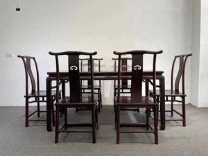仙游红木家具老挝大红酸枝木茶桌棋牌桌咖啡桌明清古典实木餐桌