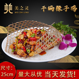仿真食品模型定做 川菜干煸辣子鸡模具展示 假菜品磨具样品食物