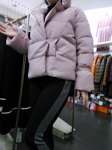 爱诗帛雅2019冬季新款专柜正品70KL-18152简约韩版时棉服女装特价
