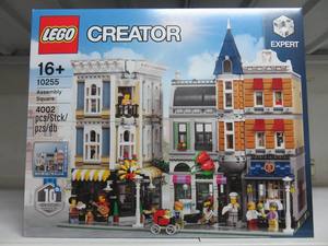 LEGO 10255 乐高积木玩具 创意街景10周年 城市中心广场